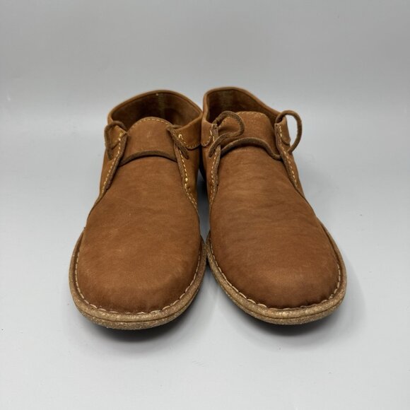 Born Nuala Mable Leaf Brown Leather Nubuck Chukka Bootie size 10 - Picture 4 of 9